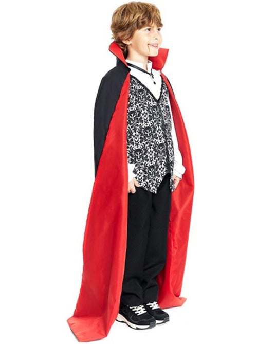 Costume classique de Dracula avec cape bicolore - Kiabi