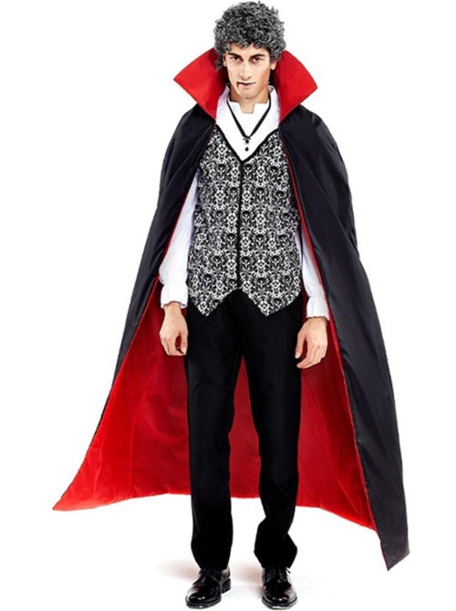 Costume classique de Dracula avec cape - Kiabi