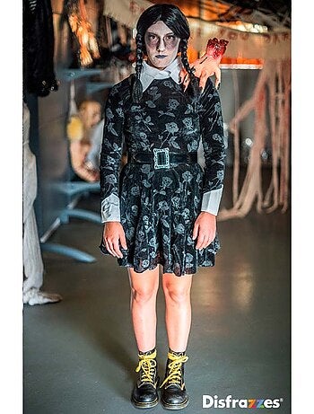 Costume classique de fille sinistre