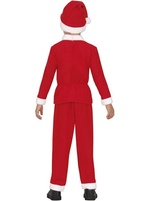Costume classique de Père Noël avec chapeau et ceinture - Kiabi