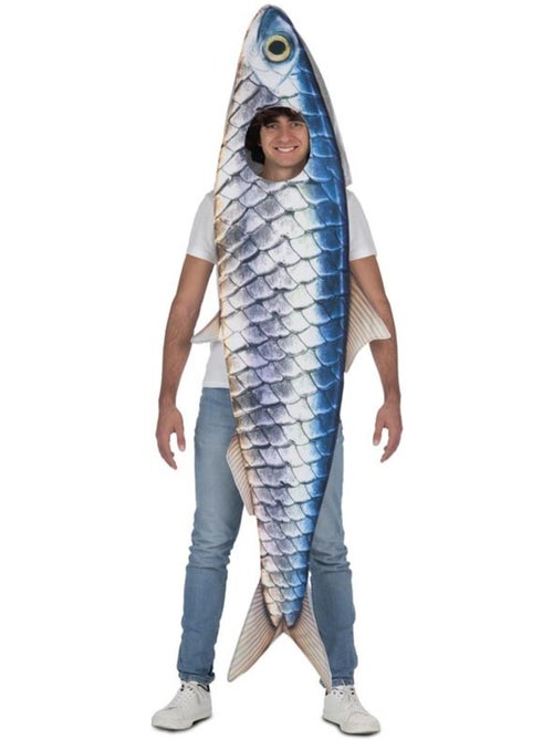 Costume complet de sardine avec nageoires - Kiabi Costume complet de sardine avec nageoires - Kiabi