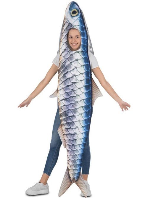 Costume complet de sardine avec nageoires - Kiabi Costume complet de sardine avec nageoires - Kiabi