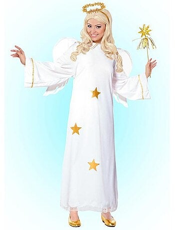 Costume d'ange avec des étoiles