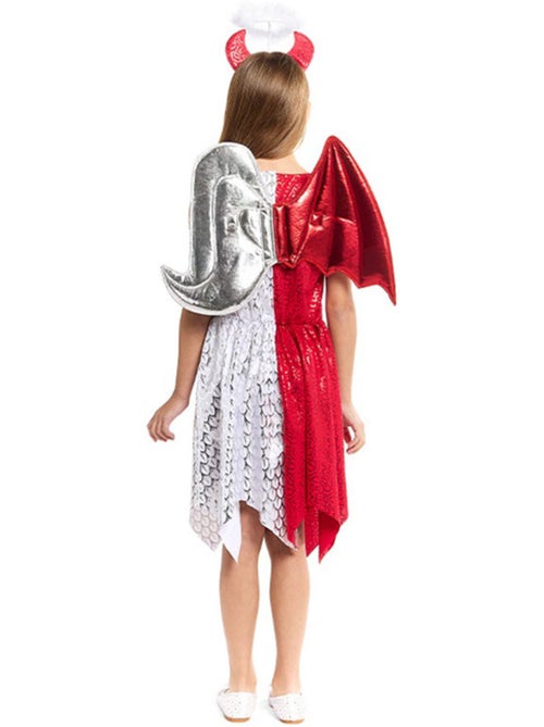 Costume d'ange et de démon avec ailes et cornes - Kiabi