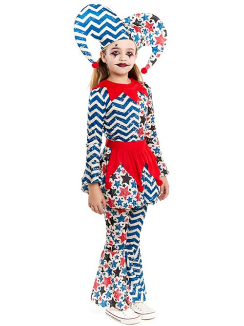 Costume d'arlequin avec des étoiles - Kiabi