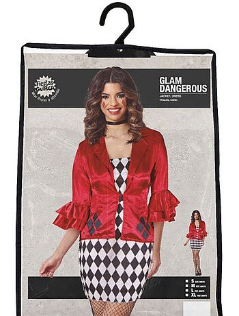 Costume d'arlequin dangereux
