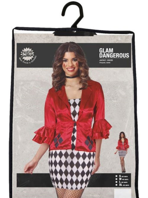 Costume d'arlequin dangereux - Kiabi