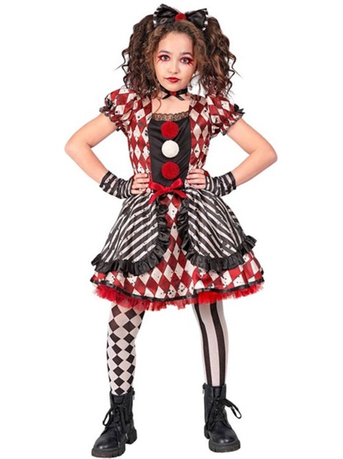 Costume d'arlequin sinistre - Kiabi