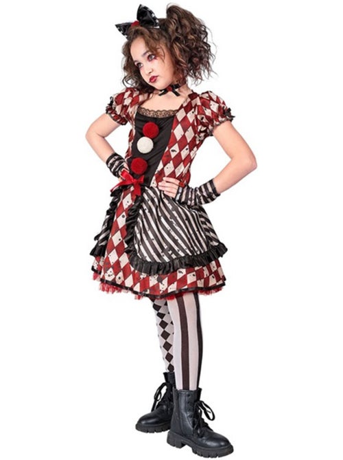Costume d'arlequin sinistre - Kiabi