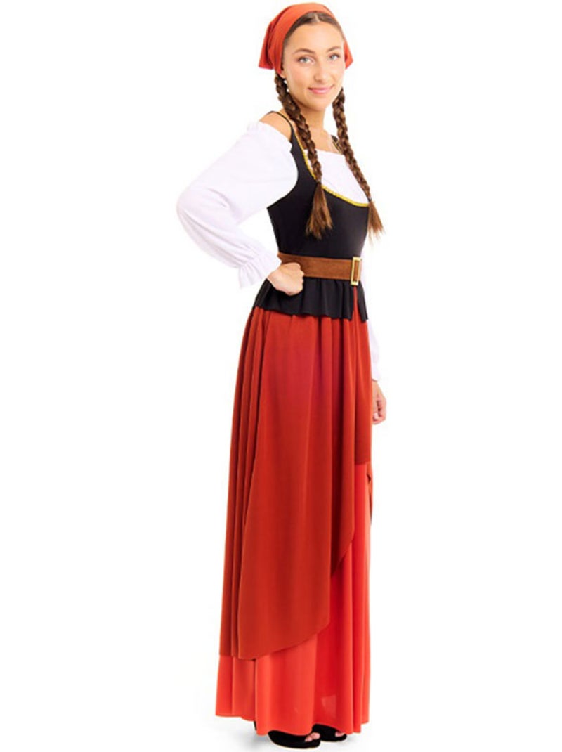 Costume d'aubergiste médiéval Multicolore - Kiabi