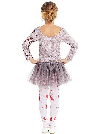 Costume de ballerine zombie avec coiffe