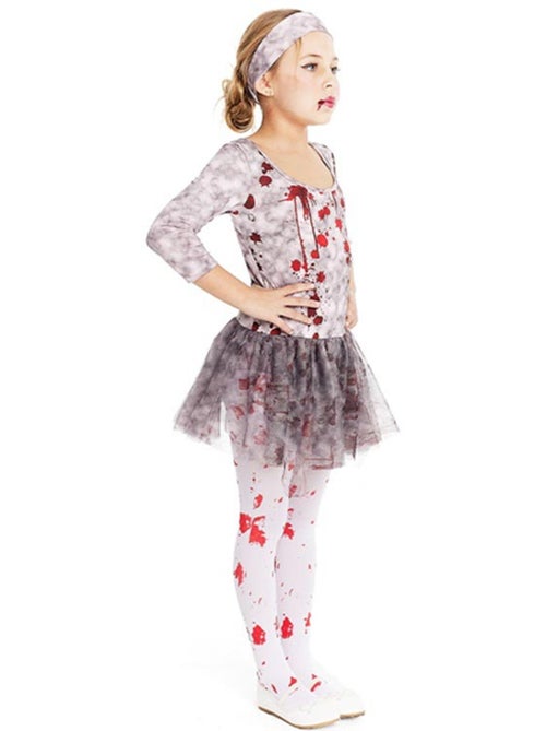 Costume de ballerine zombie avec coiffe - Kiabi
