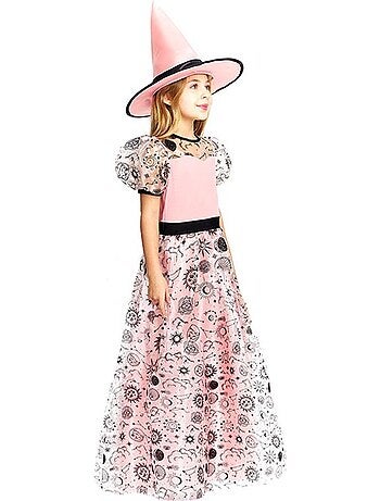 Costume de bonne sorcière avec chapeau