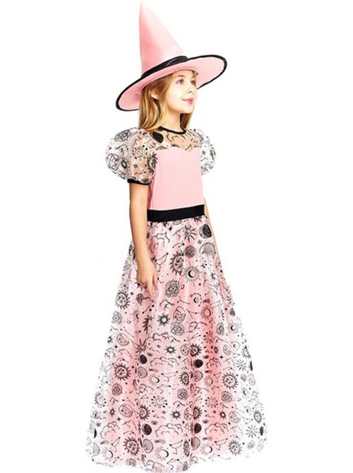 Costume de bonne sorcière avec chapeau - Kiabi
