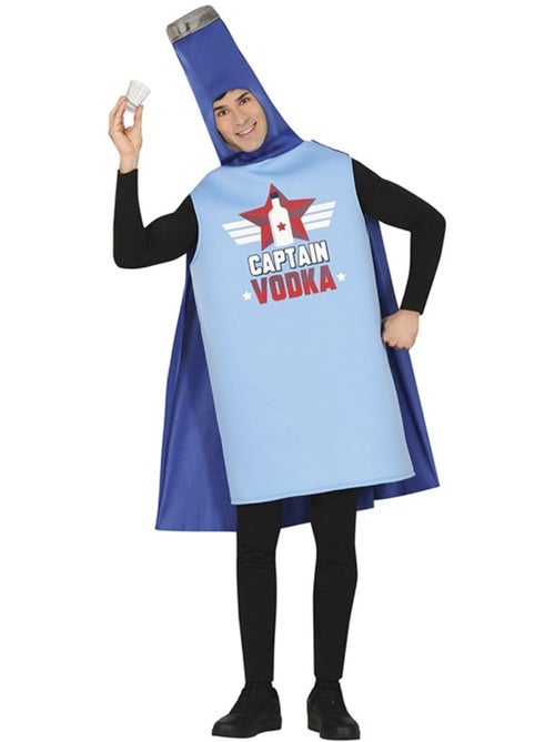 Costume de bouteille de vodka du capitaine - Kiabi