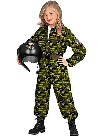 Costume de camouflage de pilote de chasse