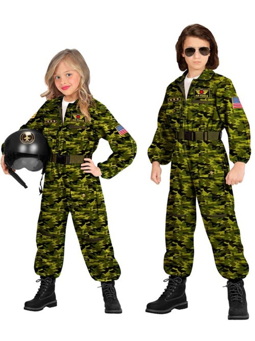 Costume de camouflage de pilote de chasse - Kiabi