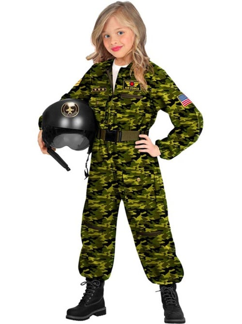 Costume de camouflage de pilote de chasse - Kiabi