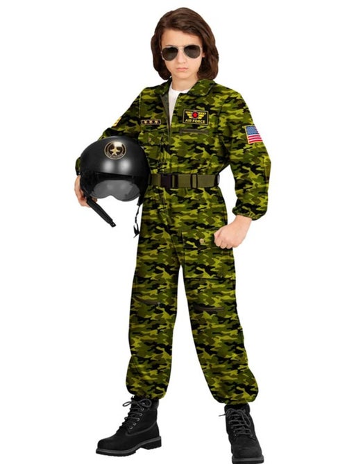 Costume de camouflage de pilote de chasse - Kiabi