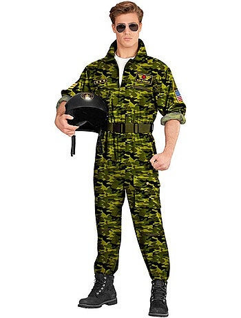 Costume de camouflage de pilote militaire