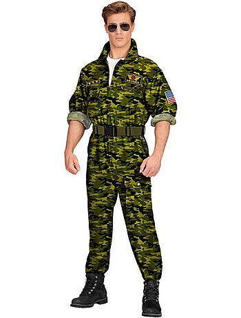 Costume de camouflage de pilote militaire