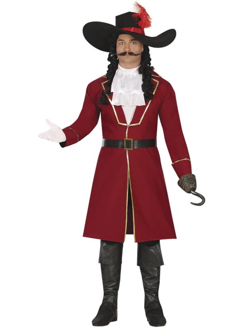Costume de capitaine pirate corsaire Multicolore - Kiabi