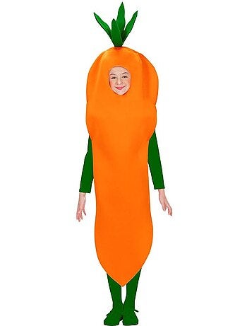 Costume de carotte entier
