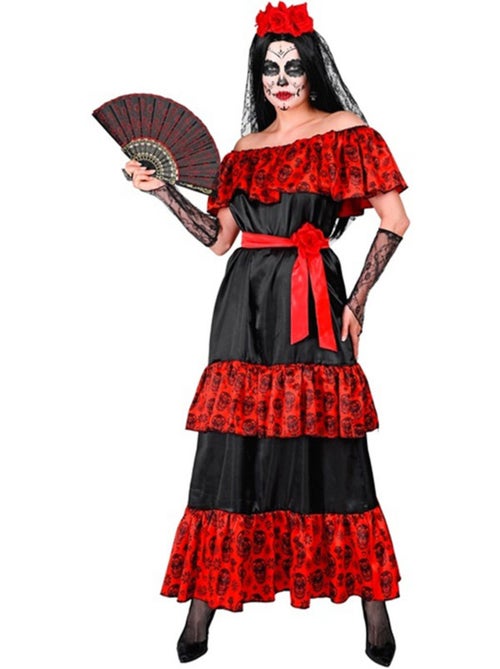 Costume de Catrina pour le Jour des Morts - Kiabi