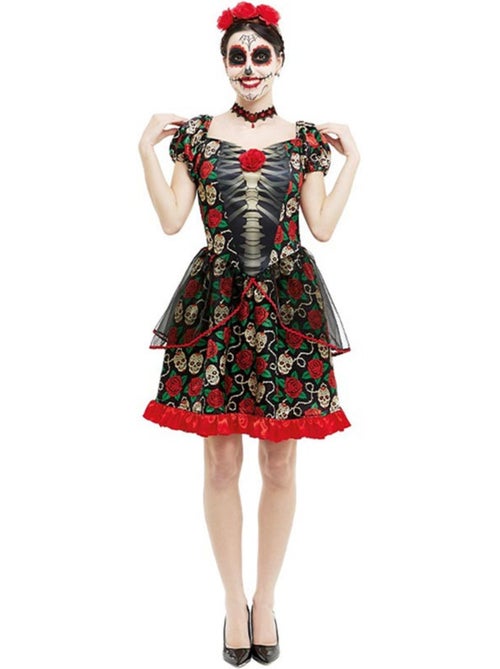 Costume de Catrina pour le Jour des Morts - Kiabi