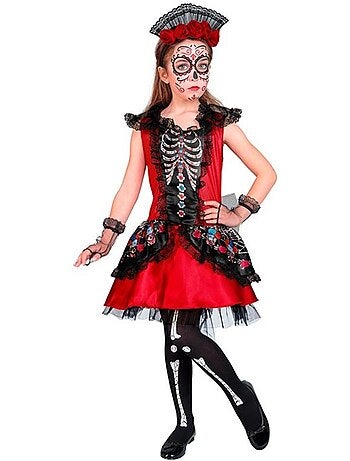 Costume de Catrina squelette