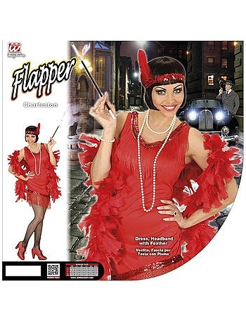 Costume de Charleston avec coiffe