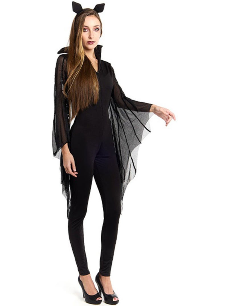 Costume de chauve-souris avec oreilles Multicolore - Kiabi