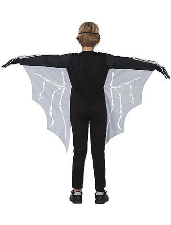 Costume de chauve-souris squelette