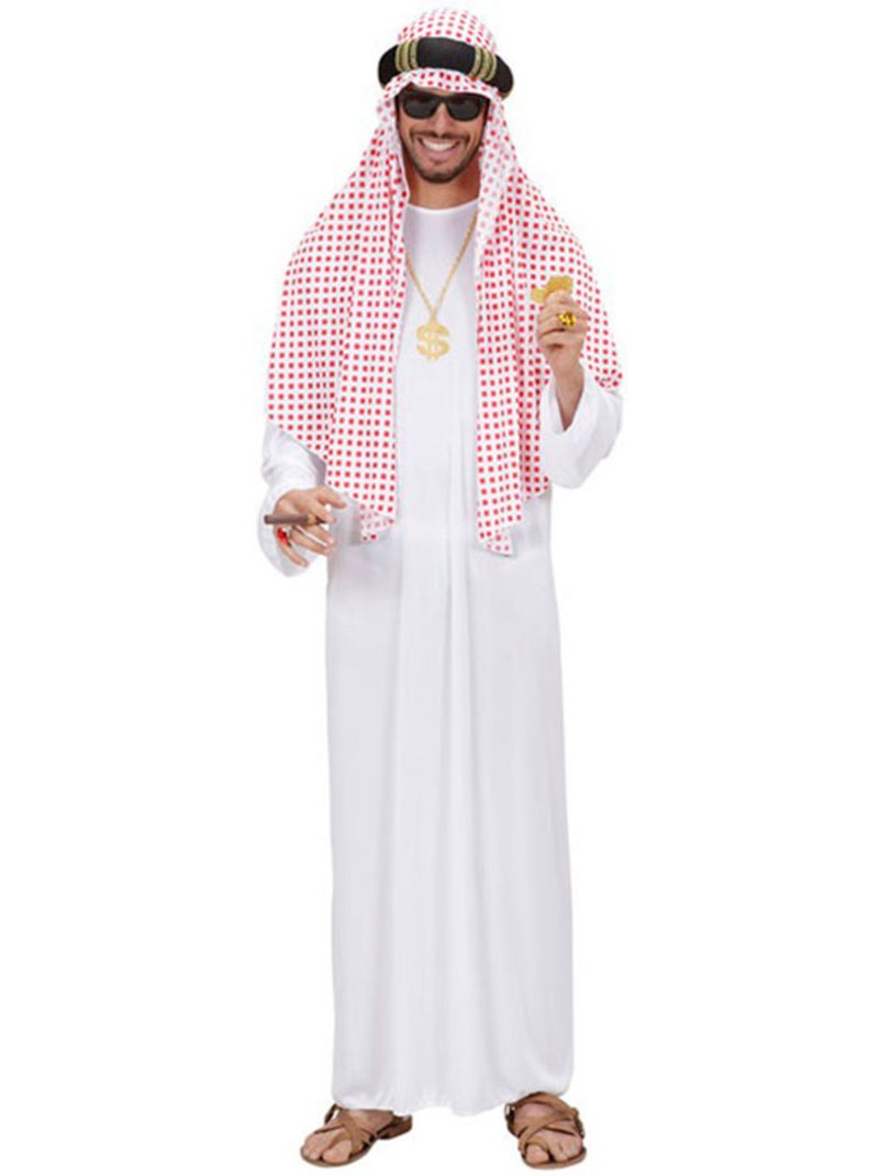 Costume de cheikh arabe millionnaire Multicolore - Kiabi