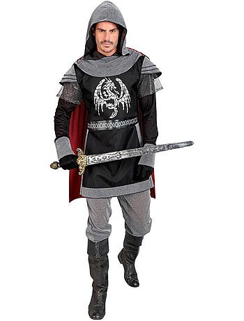 Costume de chevalier médiéval sombre