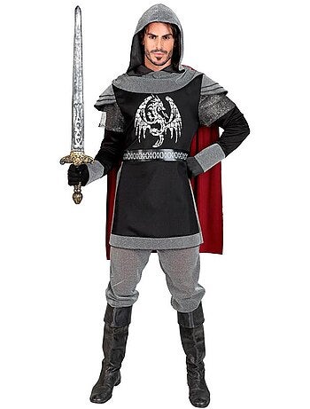 Costume de chevalier médiéval sombre