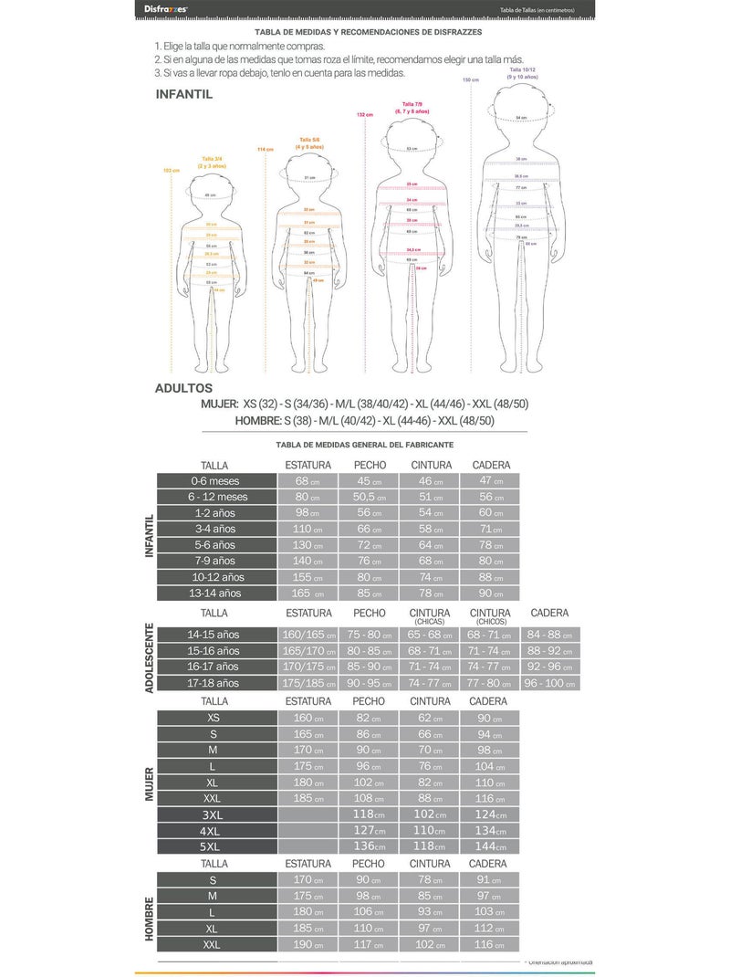 Costume de Chulapa Rouge - Kiabi