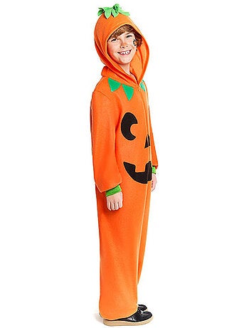 Costume de citrouille souriante