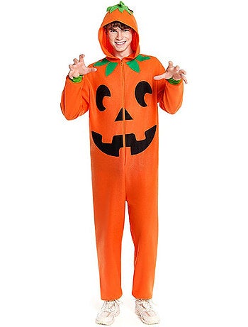 Costume de citrouille souriante