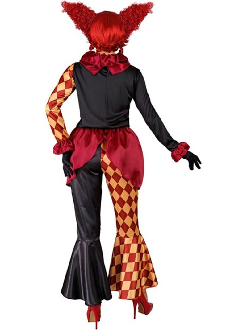 Costume de clown à carreaux macabre Multicolore - Kiabi