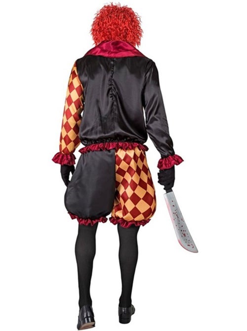 Costume de clown à carreaux macabre - Kiabi