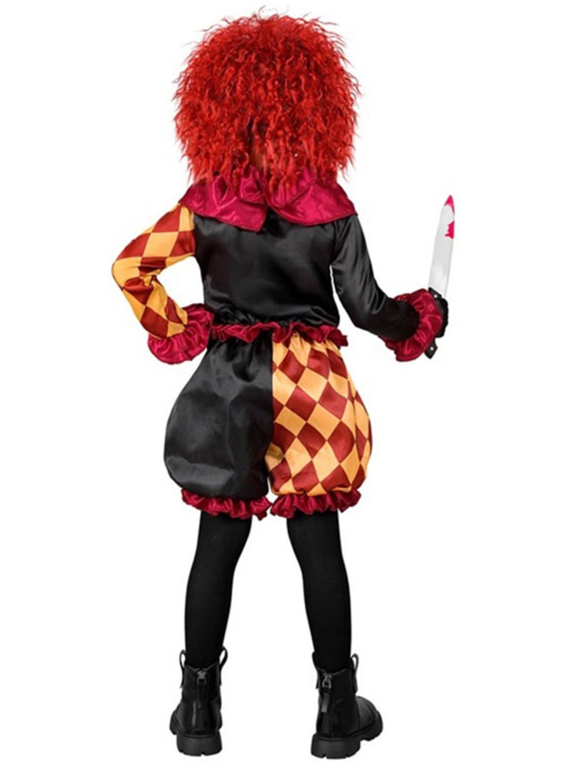 Costume de clown à carreaux macabre Multicolore - Kiabi