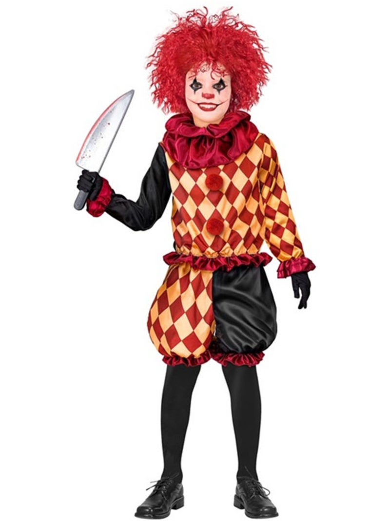 Costume de clown à carreaux macabre Multicolore - Kiabi