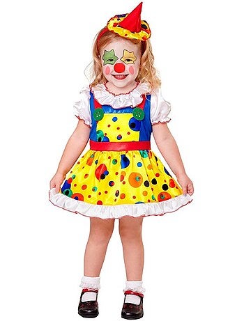 Costume de clown à pois