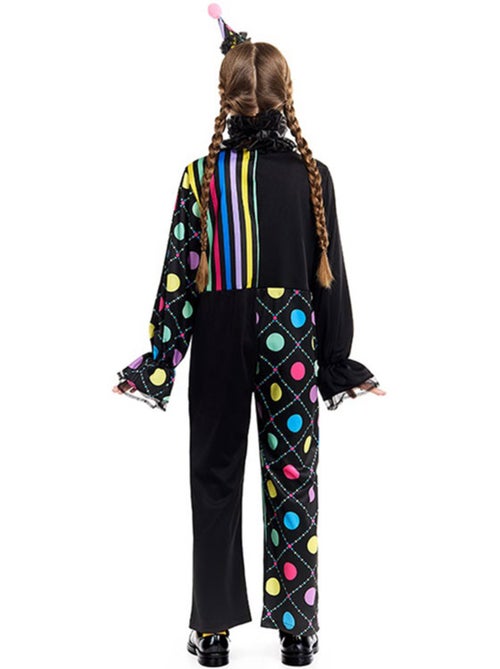 Costume de clown coloré et sombre - Kiabi