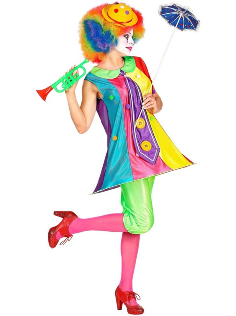 Costume de clown coloré Multicolore - Kiabi