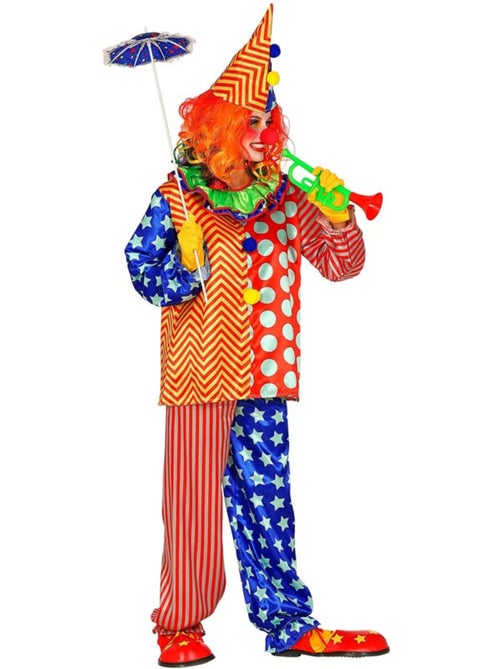 Costume de clown coloré - Kiabi