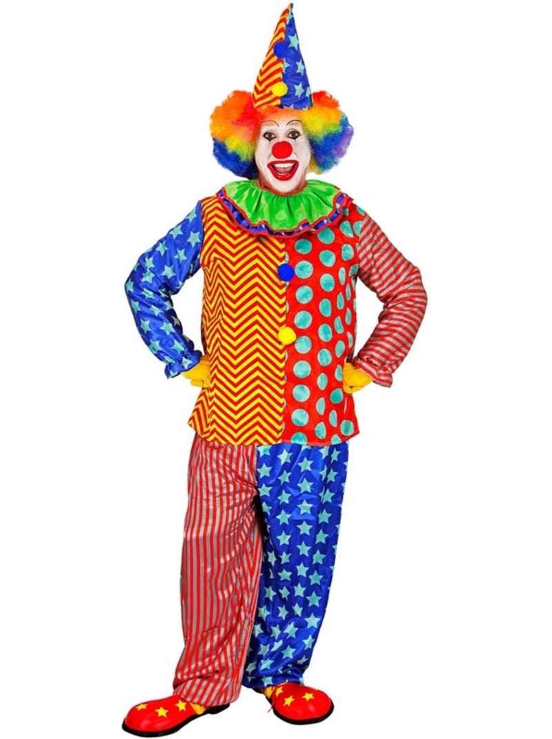 Costume de clown coloré Multicolore - Kiabi