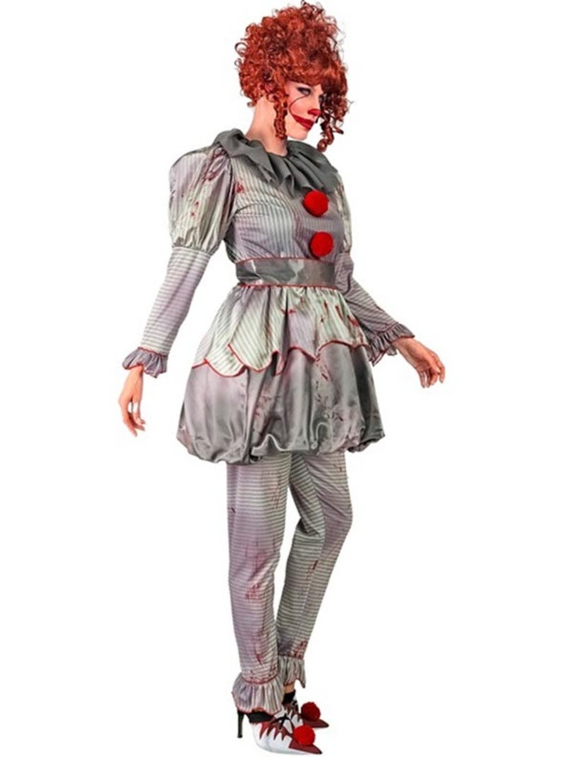 Costume de clown effrayant Multicolore - Kiabi