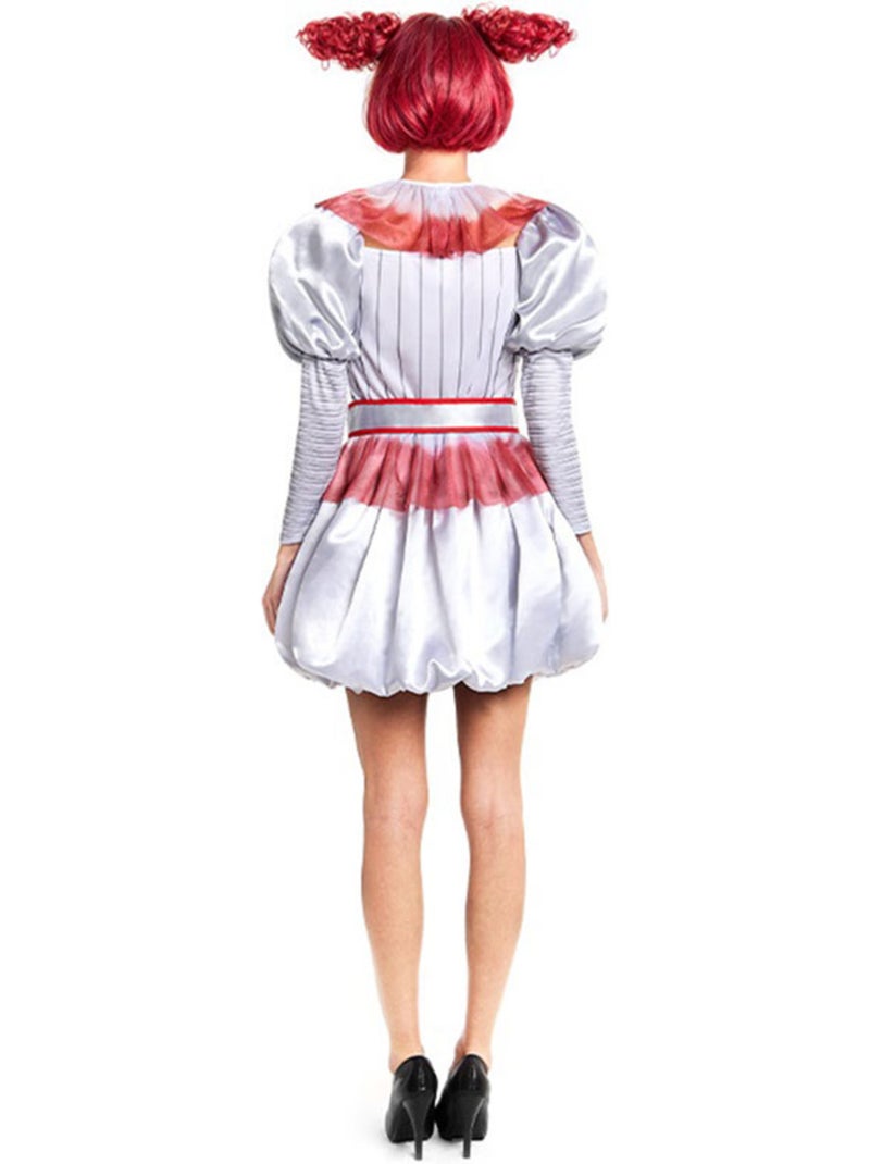 Costume de clown effrayant Multicolore - Kiabi